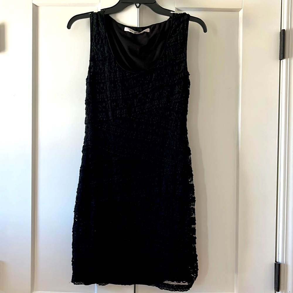 Lace black dress